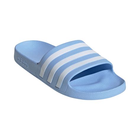 adidas badslippers lichtblauw|adidas online shop.